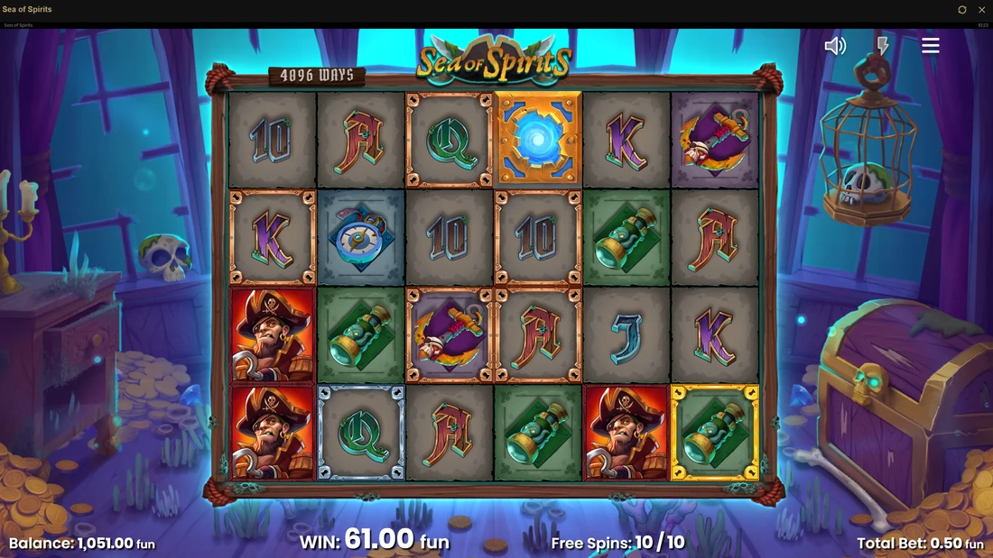 Sea of Spirits Super Bonus Feature